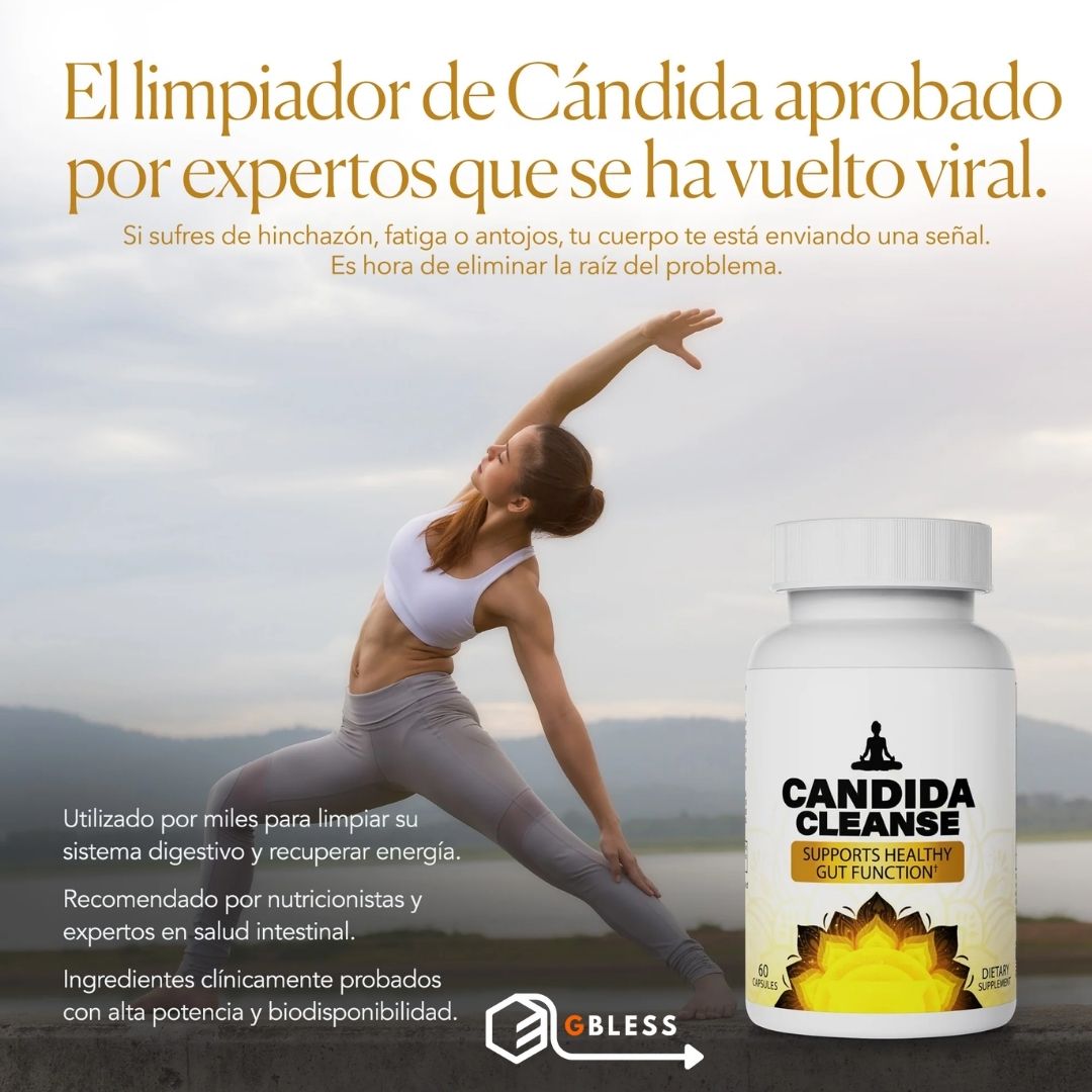 Recupera Tu Figura y Energía Natural, Desde el Interior con Candida Cleanse