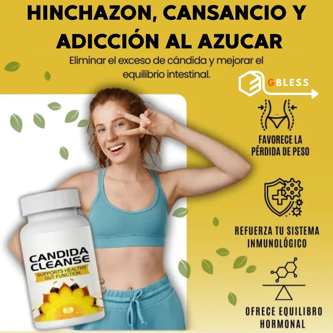 Recupera Tu Figura y Energía Natural, Desde el Interior con Candida Cleanse