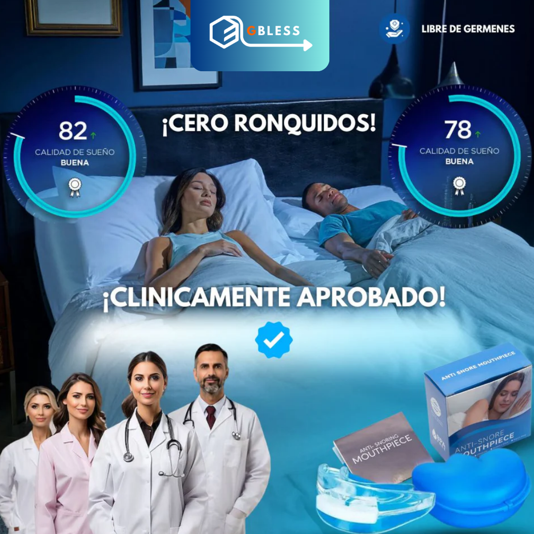 Placa Anti Ronquido. Recupera Tu descanso
