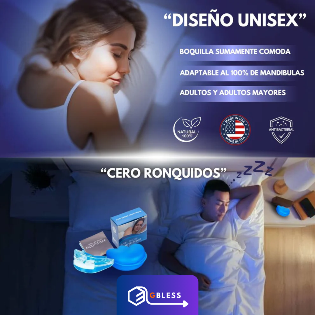 Placa Anti Ronquido. Recupera Tu descanso