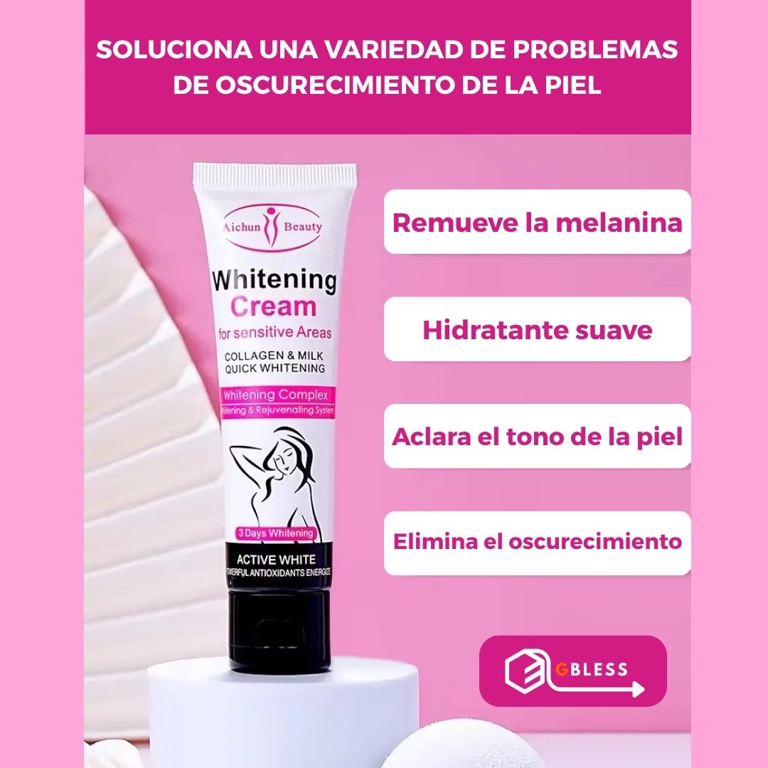 Crema Blanqueadora Axilas Y Zona Intima Withening Cream ®