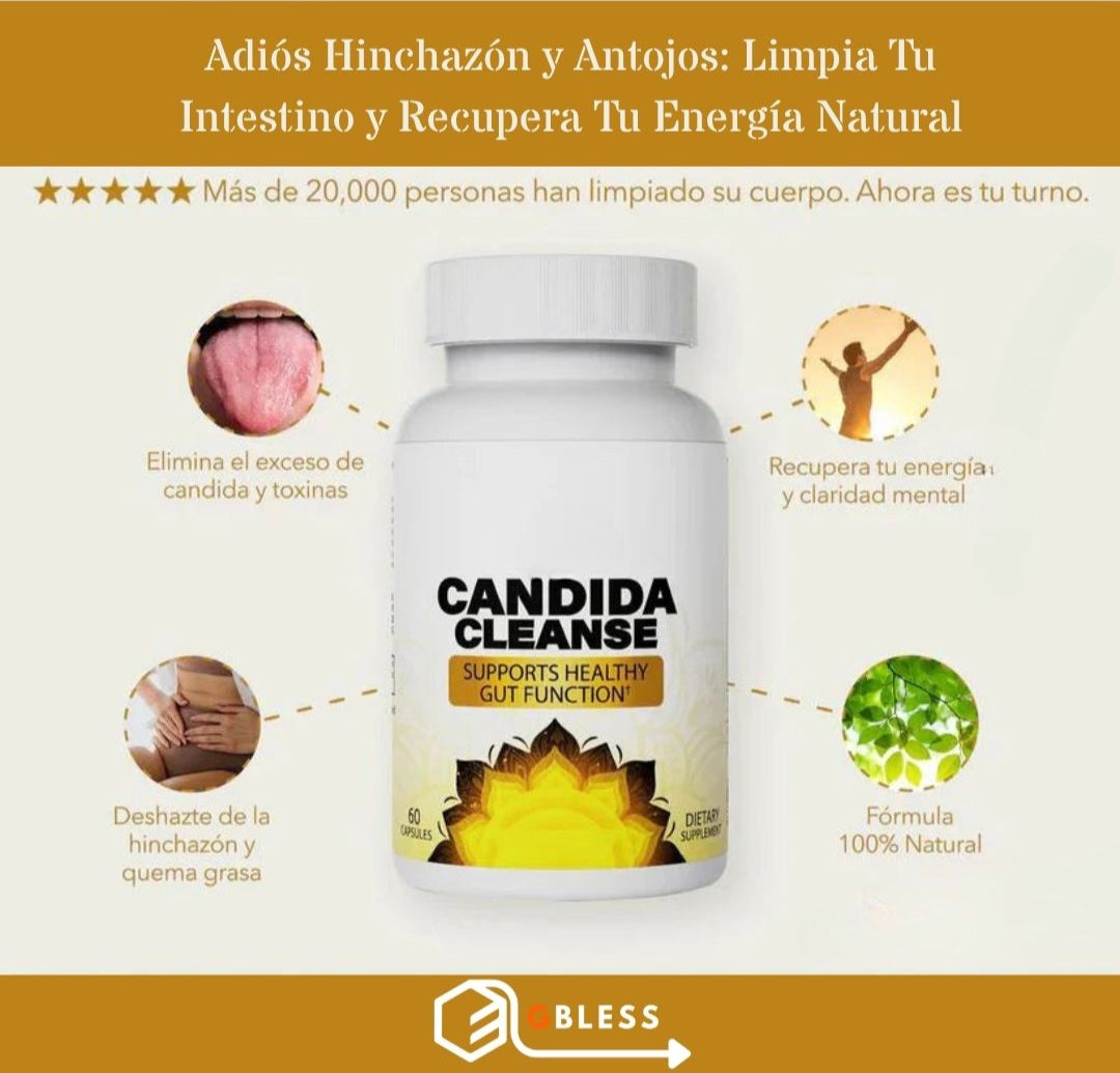 Recupera Tu Figura y Energía Natural, Desde el Interior con Candida Cleanse