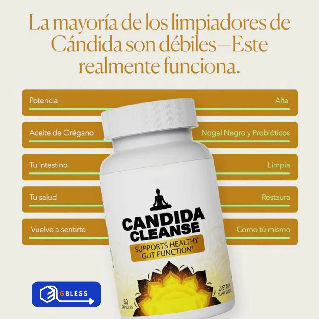 Recupera Tu Figura y Energía Natural, Desde el Interior con Candida Cleanse