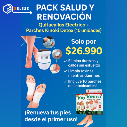 Pack Salud & Renovación – ¡Despídete de los callos y toxinas!